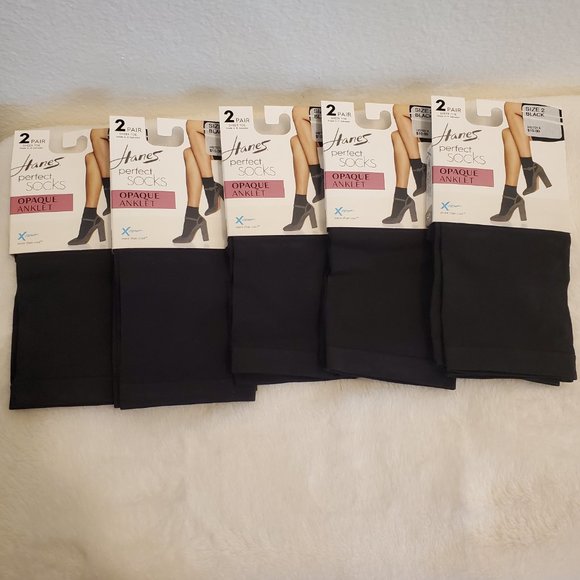 Hanes Accessories Hanes Perfect Socks Opaque Anklet 52packs Poshmark